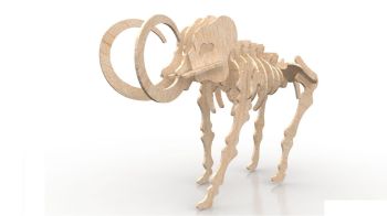 imagem do arquivo vetor para download Mamute pré histórico
