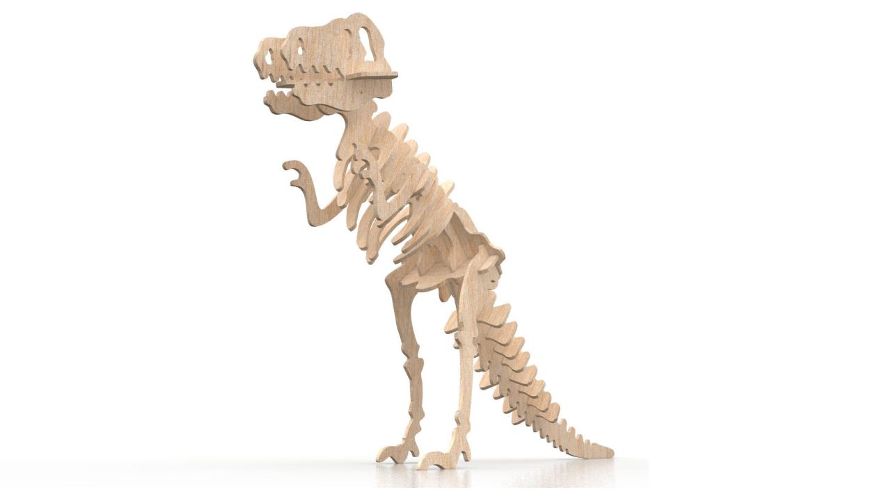 imagem do arquivo vetor para download T Rex Dinossauro Quebra Cabeça