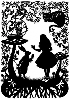 imagem do arquivo vetor para download Alice no País das Maravilhas