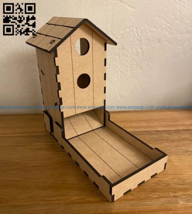 imagem do arquivo vetor para download Alimentador de pássaros