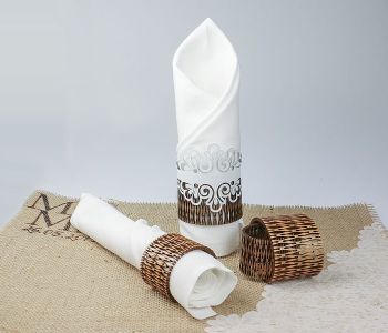 imagem do arquivo vetor para download Argola de Guardanapo em Madeira