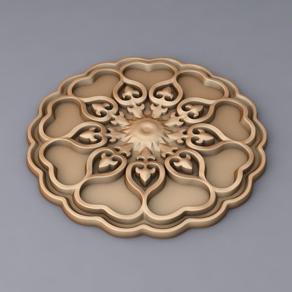imagem do arquivo vetor para download Arquivo STL de Entalhe em Madeira para ROUTER