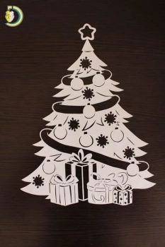 imagem do arquivo vetor para download Árvore de Natal