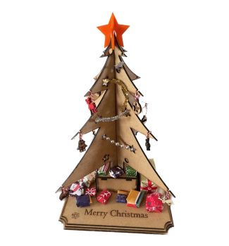 imagem do arquivo vetor para download Árvore de Natal DIY
