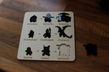 imagem do arquivo vetor para download Brinquedo de Quebra Cabeça de Bandeja de Pokémon