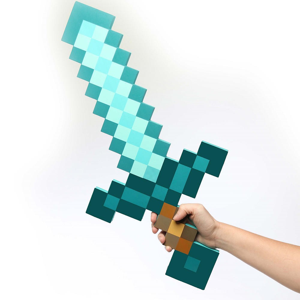 imagem do arquivo vetor para download Brinquedos espada de diamante Minecraft