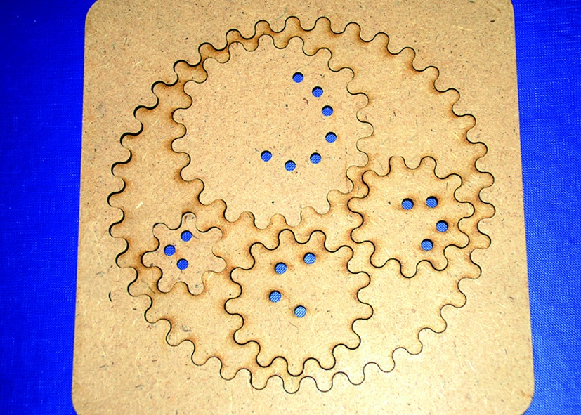 imagem do arquivo vetor para download Brinquedos educativos para pintor espirógrafo