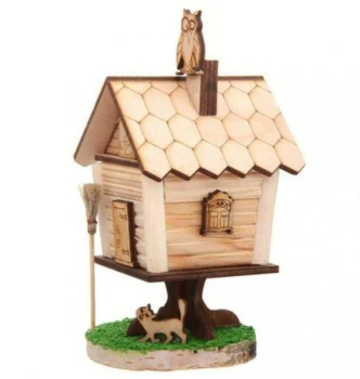 imagem do arquivo vetor para download Cabana da Baba Yaga
