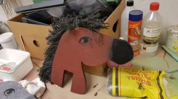 imagem do arquivo vetor para download Cabeça de Cavalo de Brinquedo