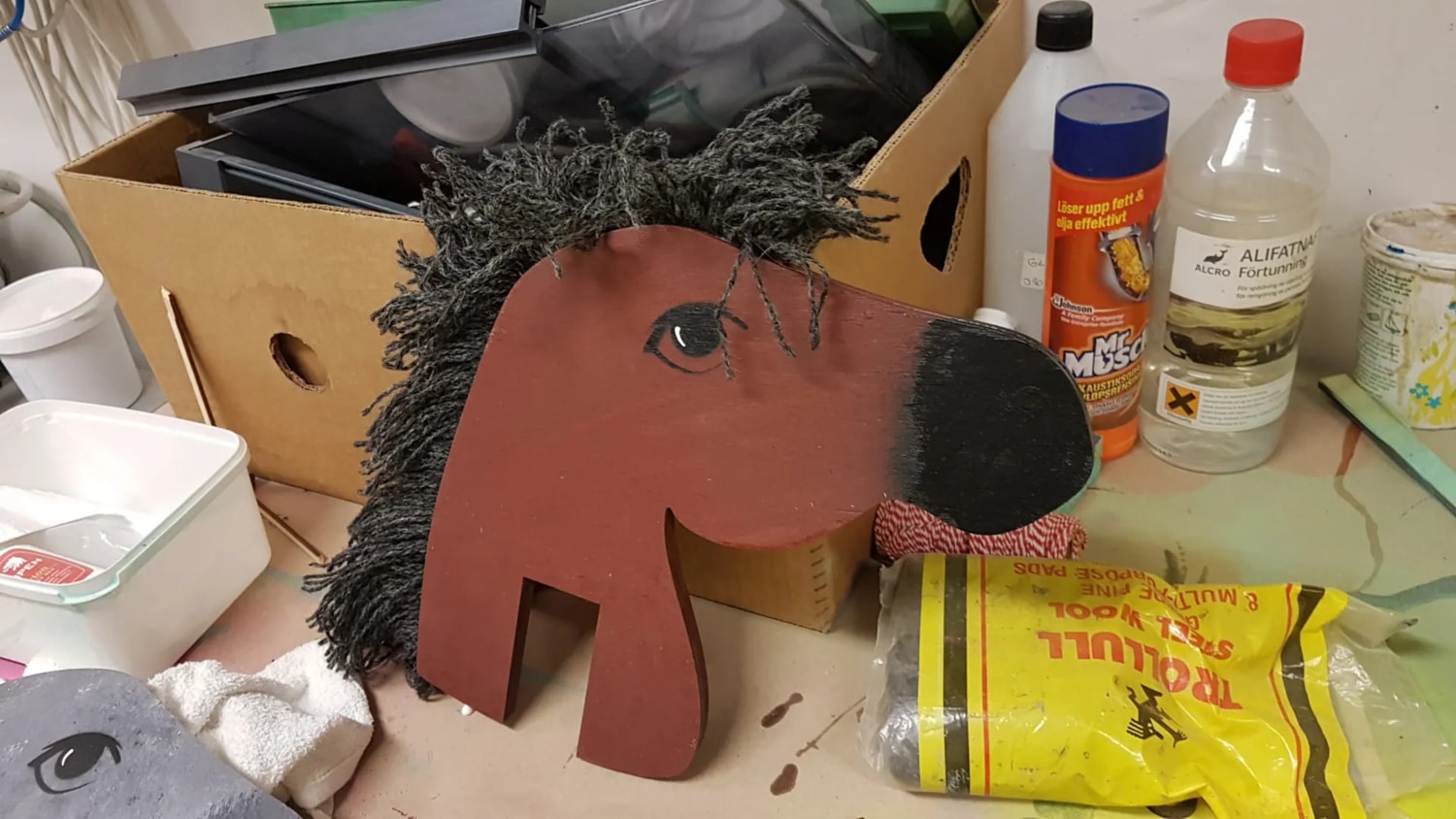 imagem do arquivo vetor para download Cabeça de Cavalo de Brinquedo