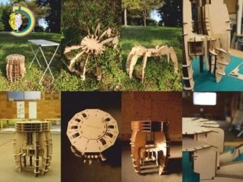 imagem do arquivo vetor para download Cadeira de Aranha