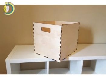imagem do arquivo vetor para download Caixa de Armazenamento Ikea Kallax