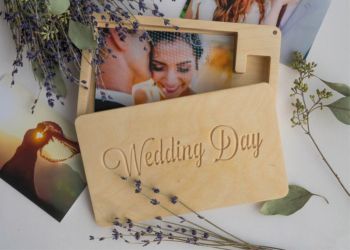 imagem do arquivo vetor para download Caixa de Fotos de Casamento