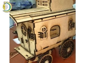 imagem do arquivo vetor para download Caravana de Fantasia