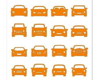 imagem do arquivo vetor para download Carro Cortado a Laser