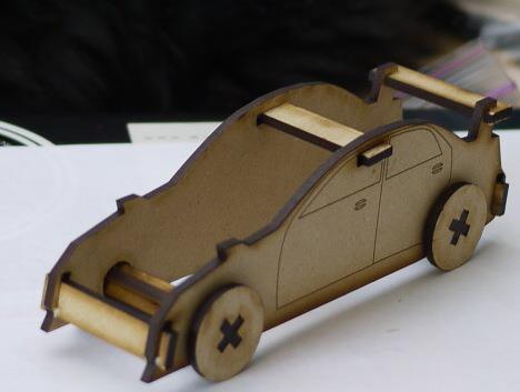 imagem do arquivo vetor para download Carro Esportivo 3mm
