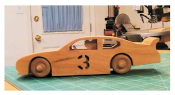 imagem do arquivo vetor para download Carro Stock Cortado a Laser