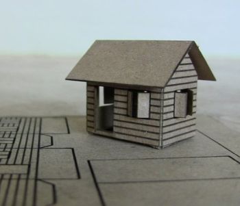 imagem do arquivo vetor para download Casa de Papelão Descrição