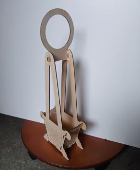 imagem do arquivo vetor para download Cesto de Flores Pendente Cortado a Laser