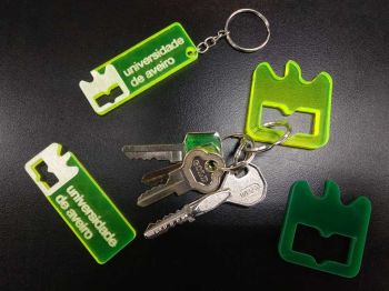imagem do arquivo vetor para download Chaveiro Personalizado em Acrílico Transparente