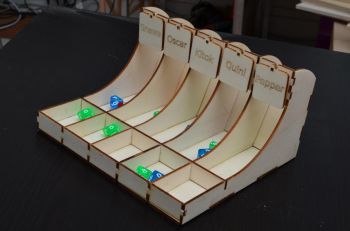 imagem do arquivo vetor para download Classificador de Dados Cortado a Laser