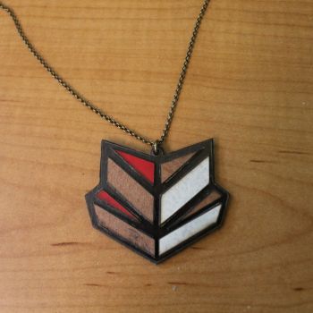 imagem do arquivo vetor para download Colar Feminino Cortado a Laser