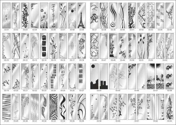 imagem do arquivo vetor para download Coleção de Designs Personalizados de Jateamento