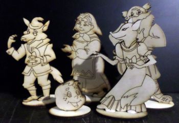imagem do arquivo vetor para download Conjunto de Personagens de Conto de Fadas