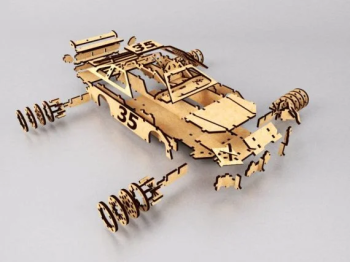 imagem do arquivo vetor para download Corrida de Brinquedo Nascar Cortada a Laser
