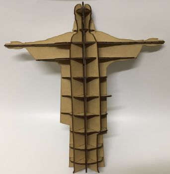 imagem do arquivo vetor para download Cristo Redentor Modelo 3D
