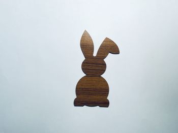 imagem do arquivo vetor para download Decoração de Coelho em Madeira Cortada a Laser