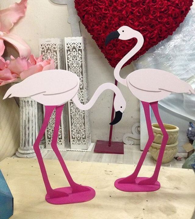 imagem do arquivo vetor para download Decoração de Flamingo para o Quarto