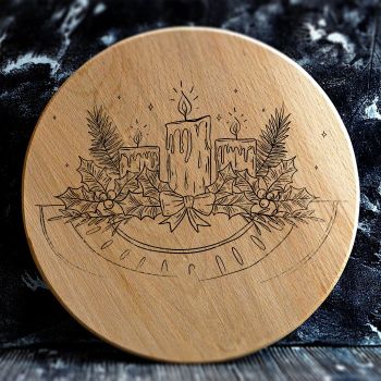imagem do arquivo vetor para download Decoração de Flores Gravada a Laser