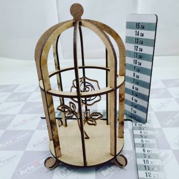 imagem do arquivo vetor para download Decoração de Gaiola para Pássaros