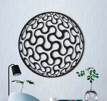 imagem do arquivo vetor para download Decoração de Parede com esfera