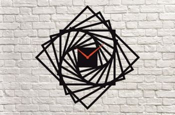imagem do arquivo vetor para download Decoração de parede relógio