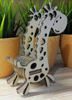 imagem do arquivo vetor para download Decoração infantil de girafa
