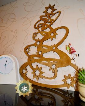imagem do arquivo vetor para download Decorações de Natal de Árvore de Natal