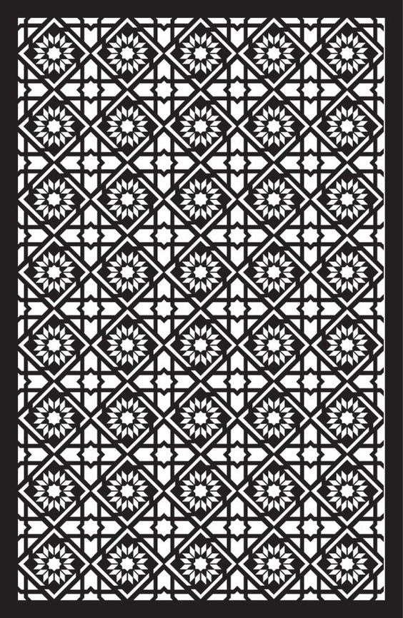 imagem do arquivo vetor para download Divisória com design floral