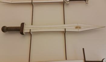 imagem do arquivo vetor para download Espada Gladius Hispaniensis em Madeira