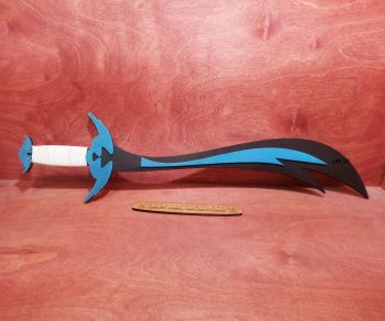 imagem do arquivo vetor para download Espada de Brinquedo em Madeira