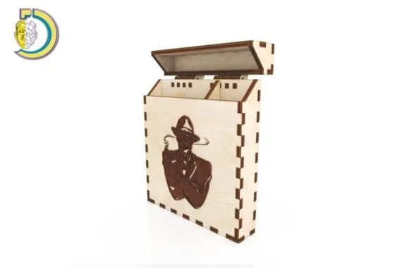 imagem do arquivo vetor para download Estojo de Cigarro de Alta Qualidade