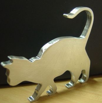 imagem do arquivo vetor para download Gato de decoração
