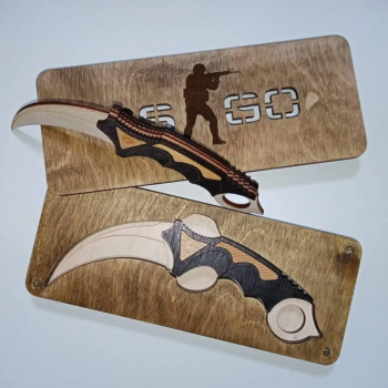 imagem do arquivo vetor para download Karambit faca CSGO