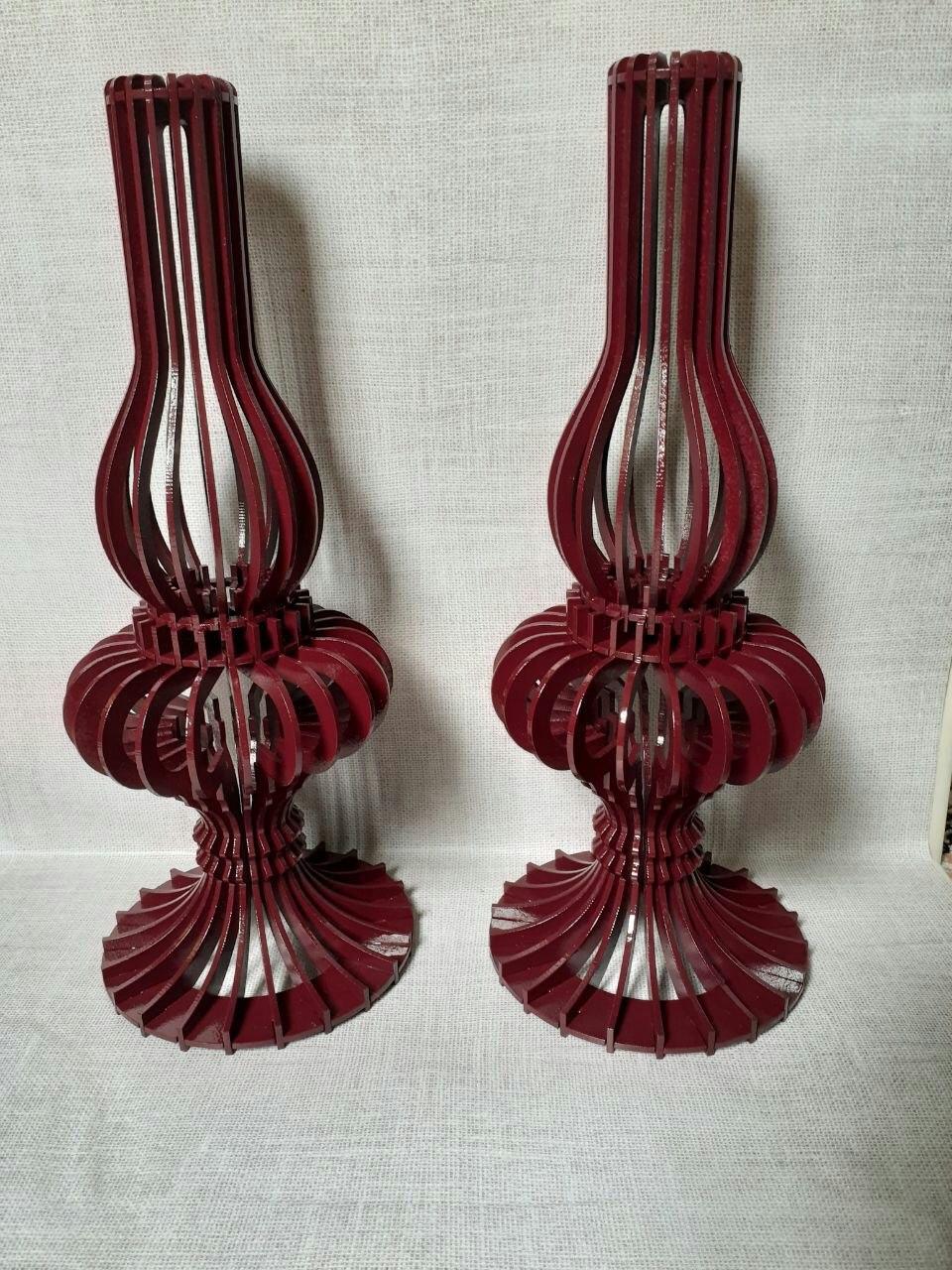 imagem do arquivo vetor para download Lâmpada de querosene em forma de abajur