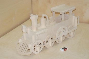 imagem do arquivo vetor para download Locomotiva em miniatura
