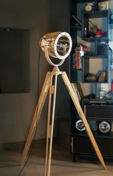 imagem do arquivo vetor para download Luminária de Corte CNC em Madeira