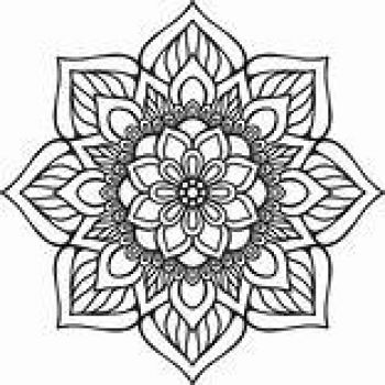 imagem do arquivo vetor para download Mandala indígena