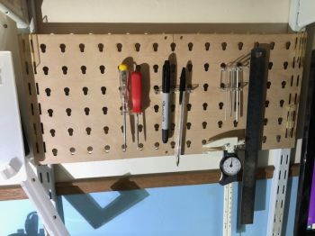 imagem do arquivo vetor para download Mini Painel de Ferramentas Cortado a Laser