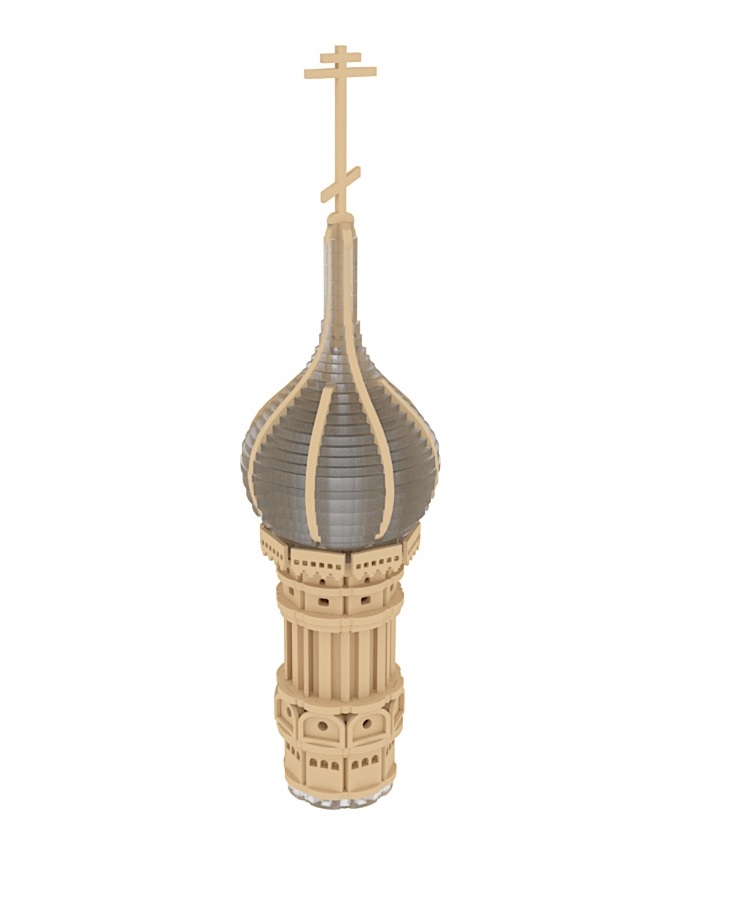 imagem do arquivo vetor para download Modelo 3D da Catedral de São Basílio